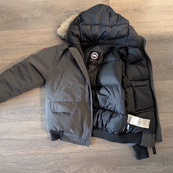 CANADA GOOSE: GREY WINTER JACKET - Picture 6 of 12